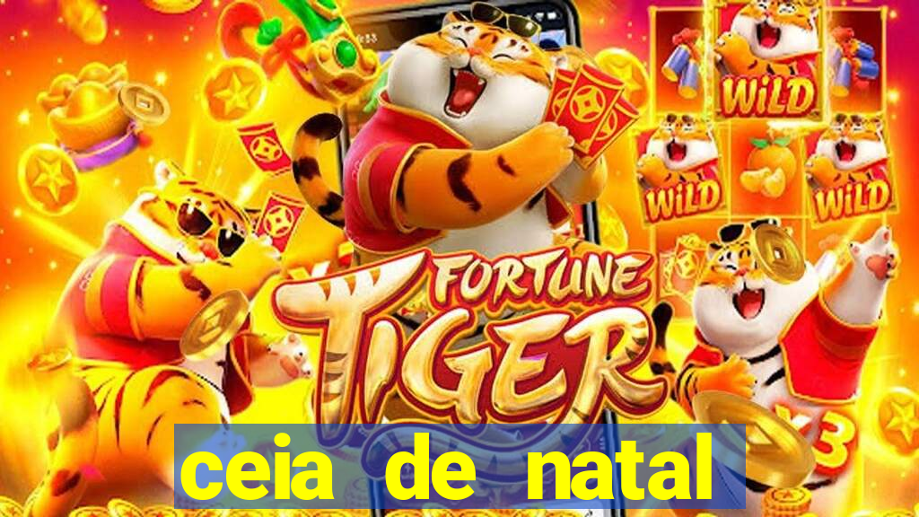 ceia de natal lista completa